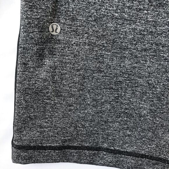 Lululemon Wide Leg Crop Pant Womens SZ 4 6? Gray Flared Athletic Capri Groove - Picture 4 of 9